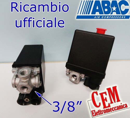 Pressostato vie abac attacco - abac,